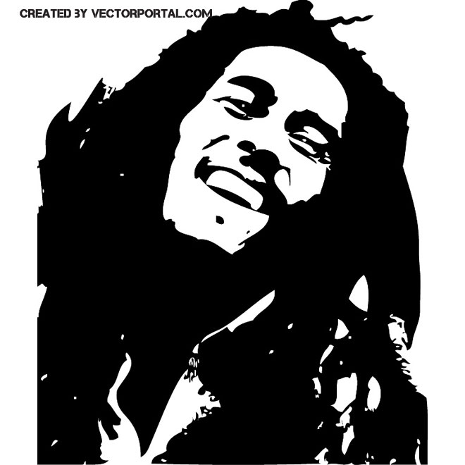 Detail Vector Bob Marley Nomer 11