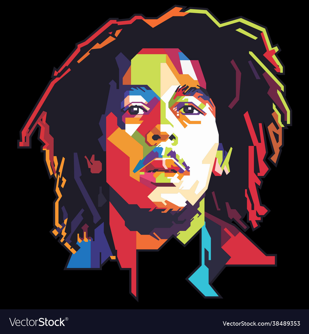 Detail Vector Bob Marley Nomer 13