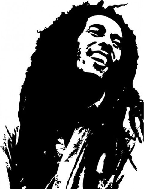 Detail Vector Bob Marley Nomer 8