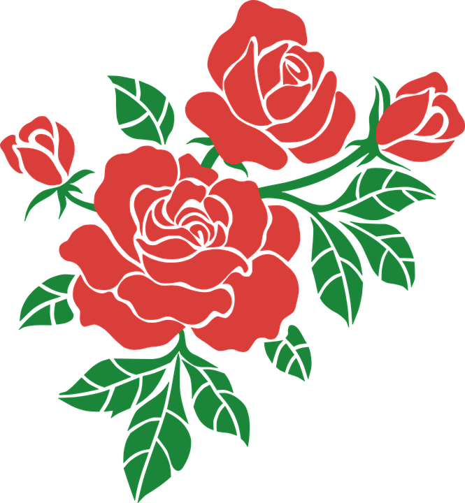 Detail Vector Bunga Mawar Nomer 2