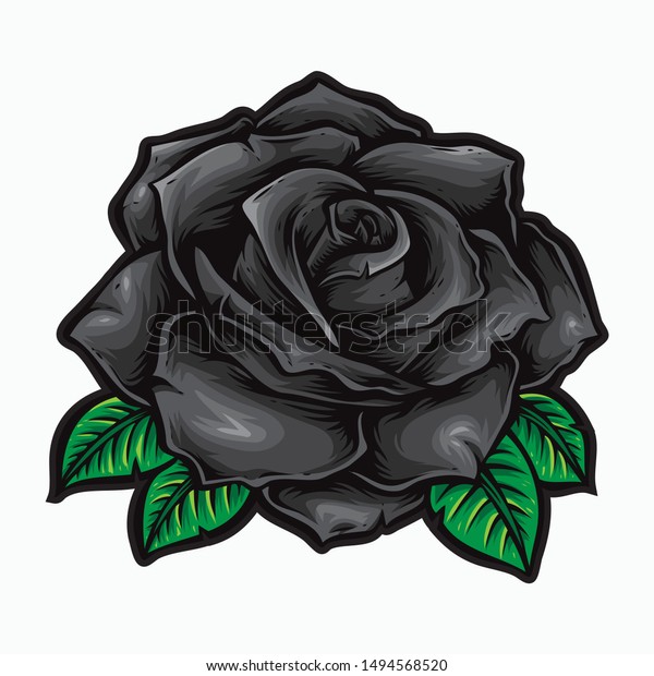 Detail Vector Bunga Mawar Nomer 46