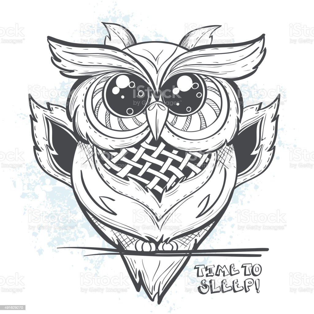 Detail Vector Burung Hantu Nomer 18