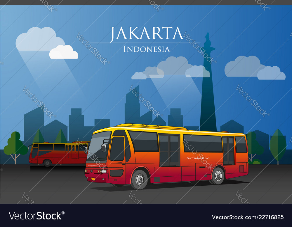 Detail Vector Bus Indonesia Nomer 44