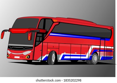 Detail Vector Bus Indonesia Nomer 8