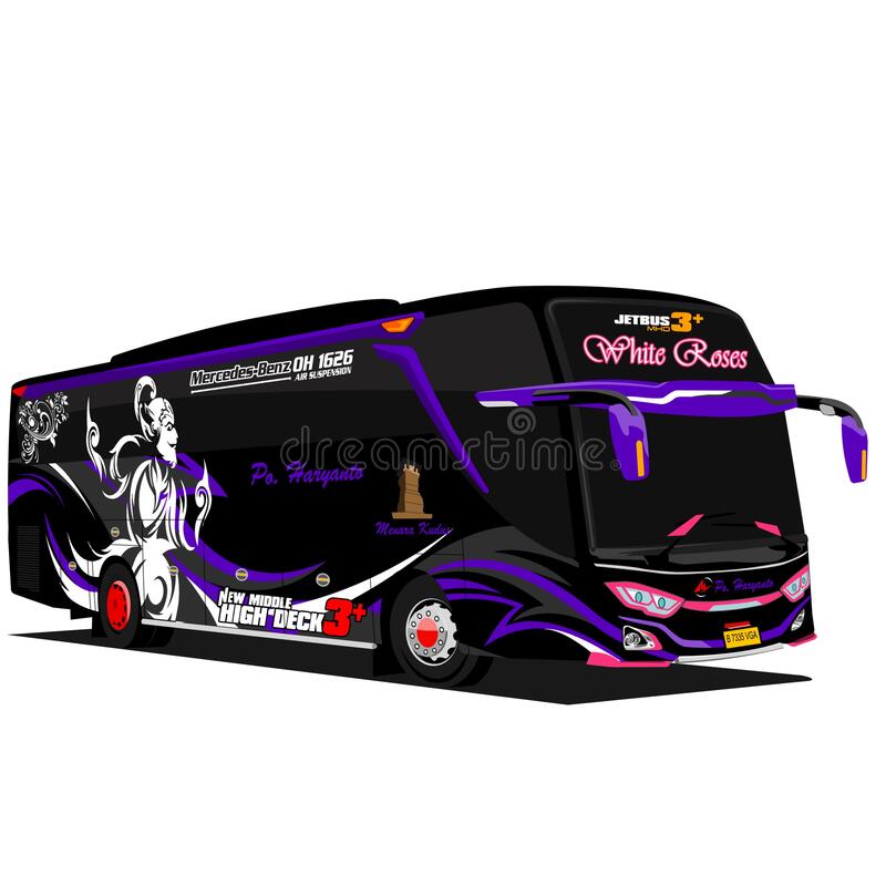 Vector Bus Indonesia Png - KibrisPDR