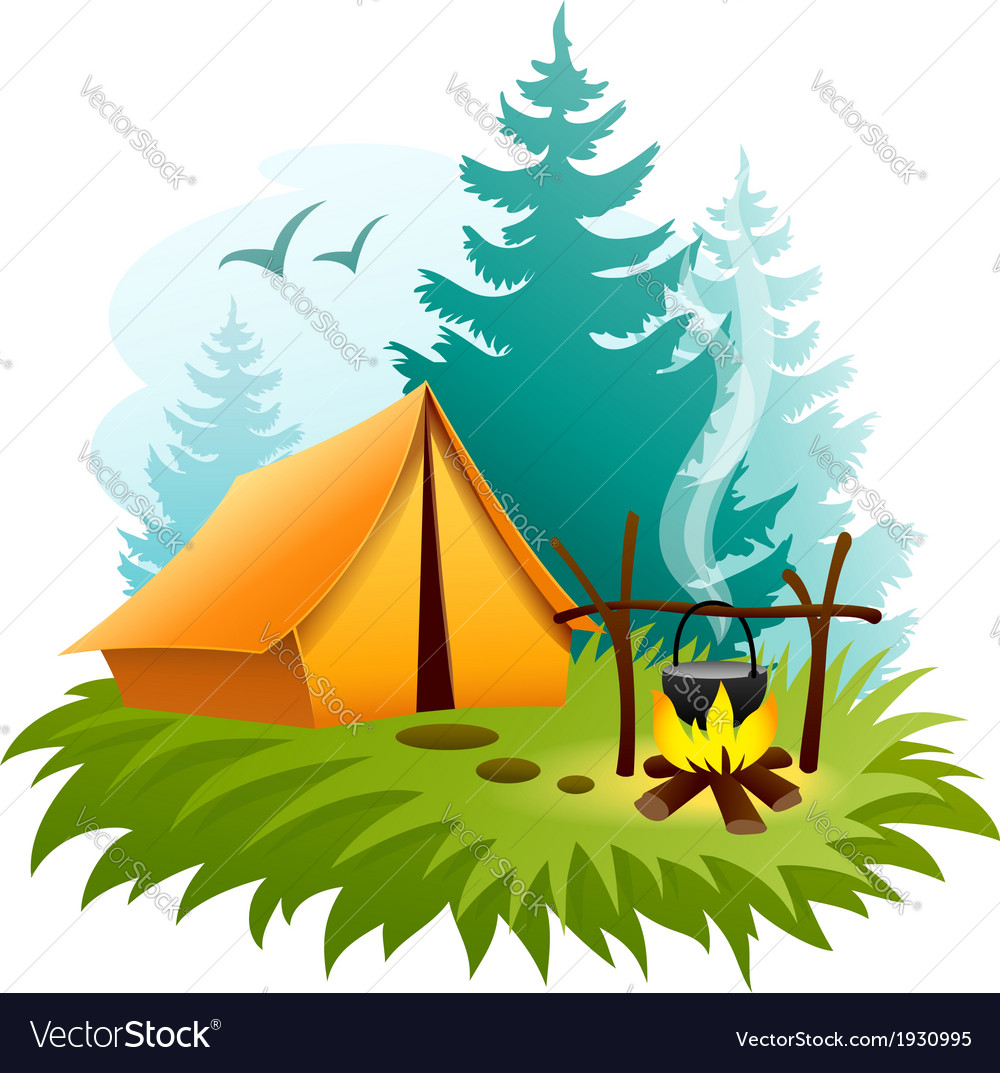 Detail Vector Camping Nomer 2