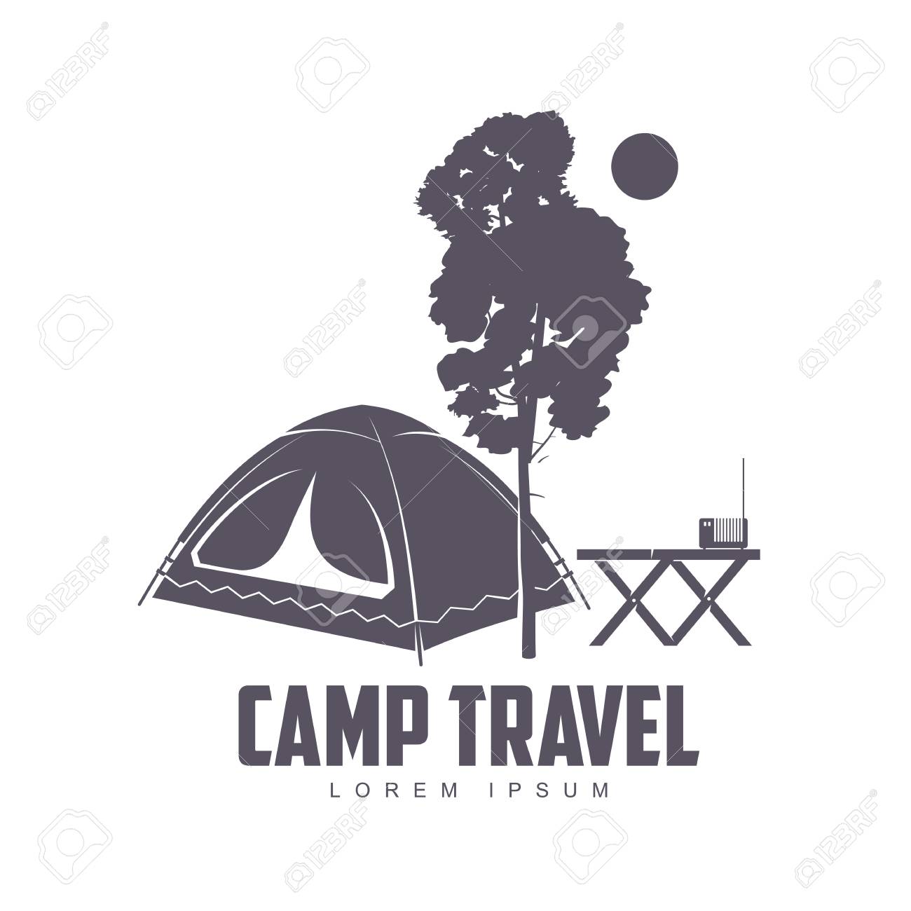 Detail Vector Camping Nomer 29