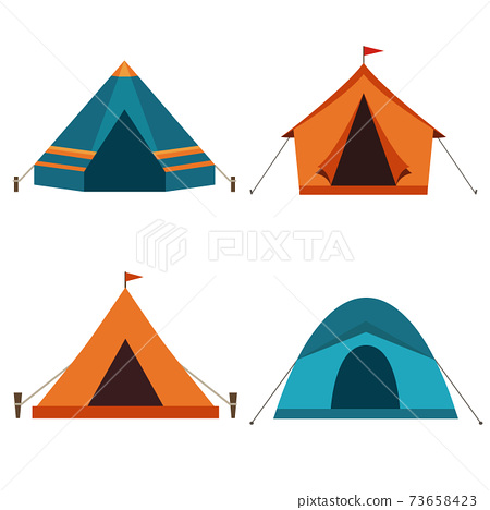 Detail Vector Camping Nomer 45