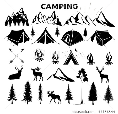 Detail Vector Camping Nomer 9