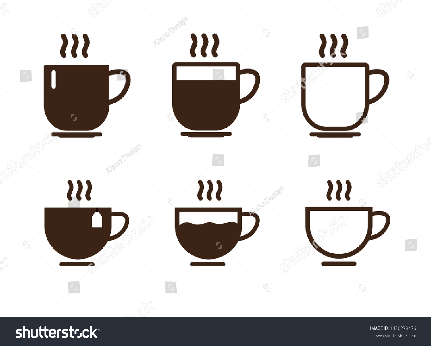 Detail Vector Coffe Nomer 48