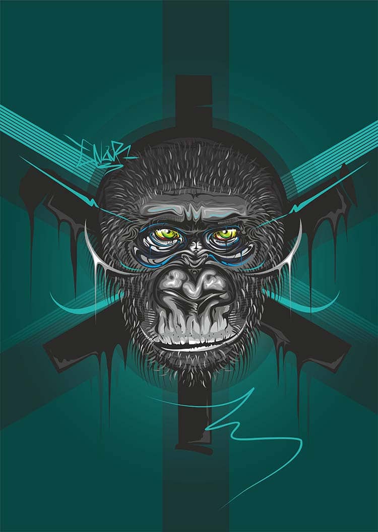 Detail Vector Coreldraw Nomer 44