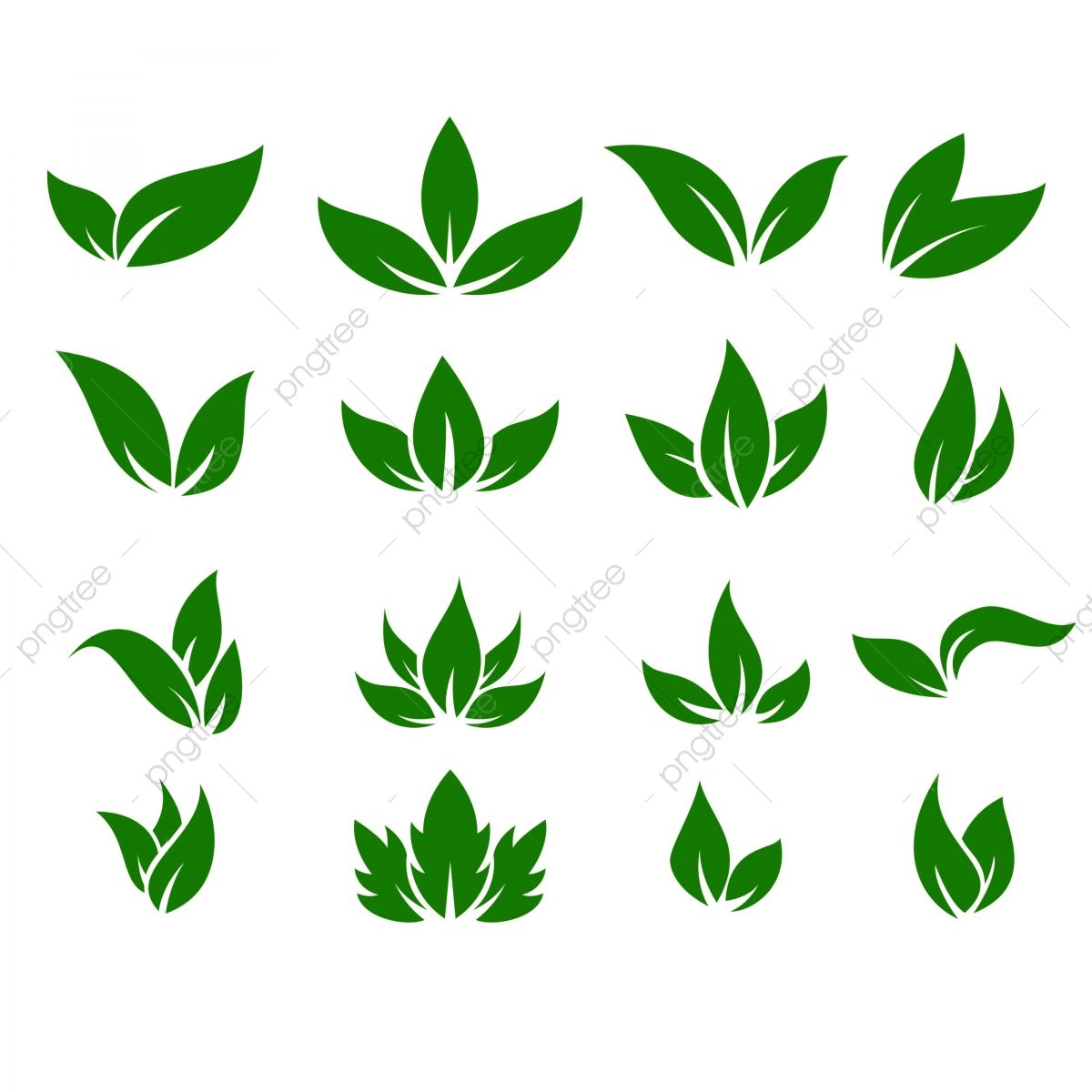 Detail Vector Daun Nomer 16