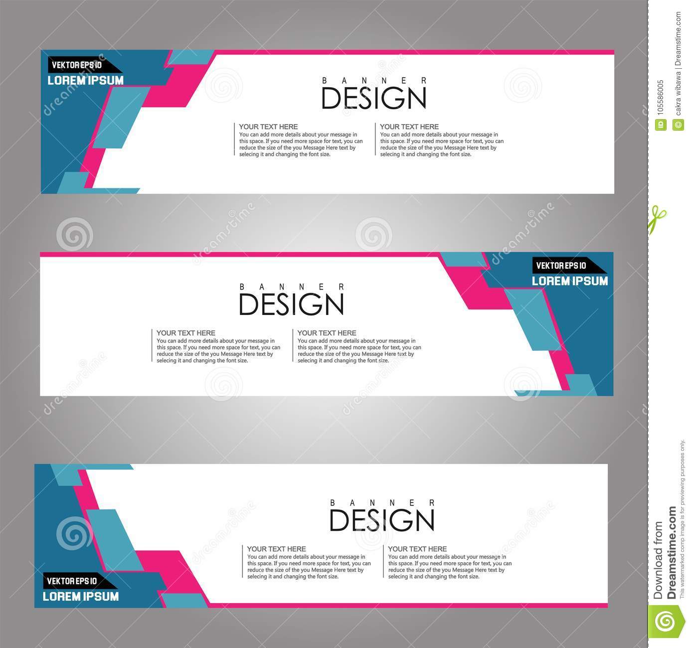 Detail Vector Design Banner Nomer 19