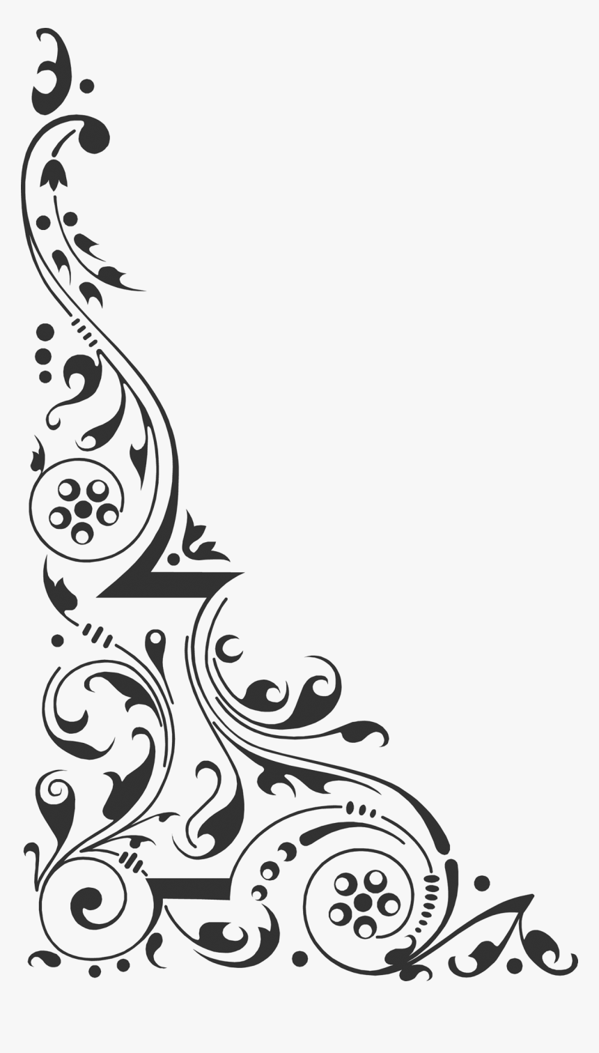 Detail Vector Design Black And White Nomer 15