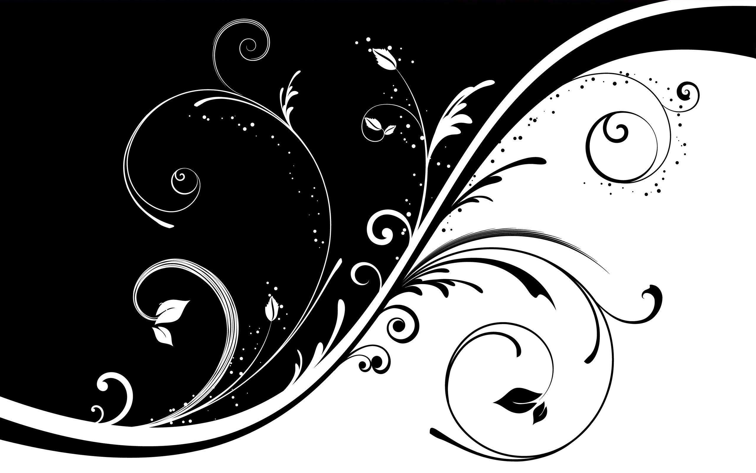 Detail Vector Design Black And White Nomer 4