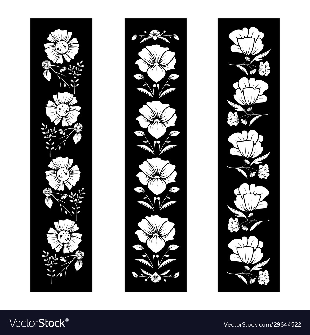 Detail Vector Design Black And White Nomer 30