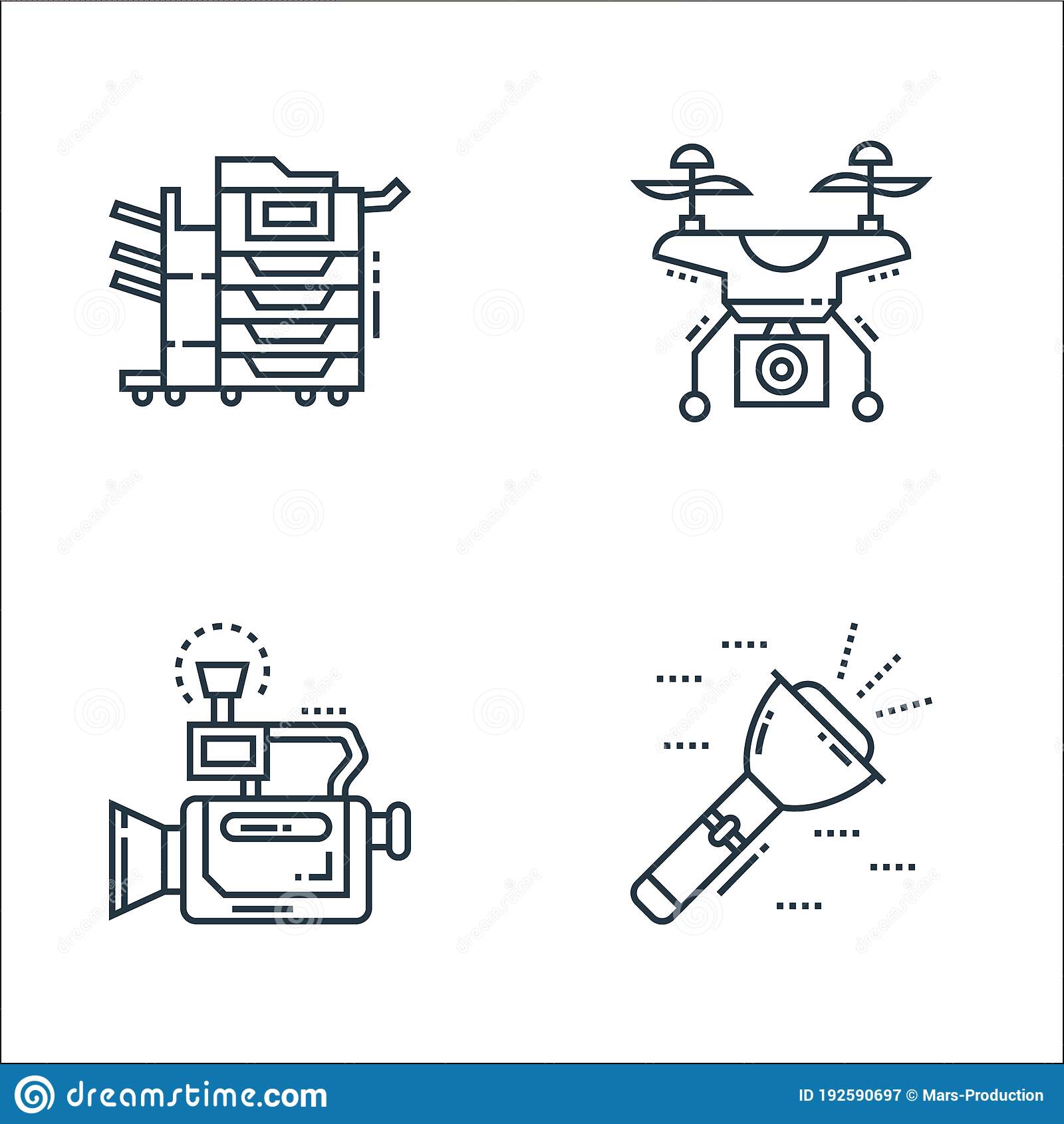 Detail Vector Drone Torch Nomer 23