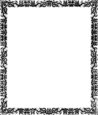 Detail Vector Frame Cdr Nomer 14