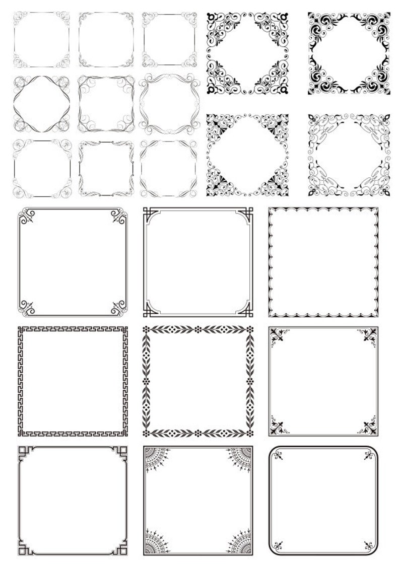 Detail Vector Frame Cdr Nomer 18