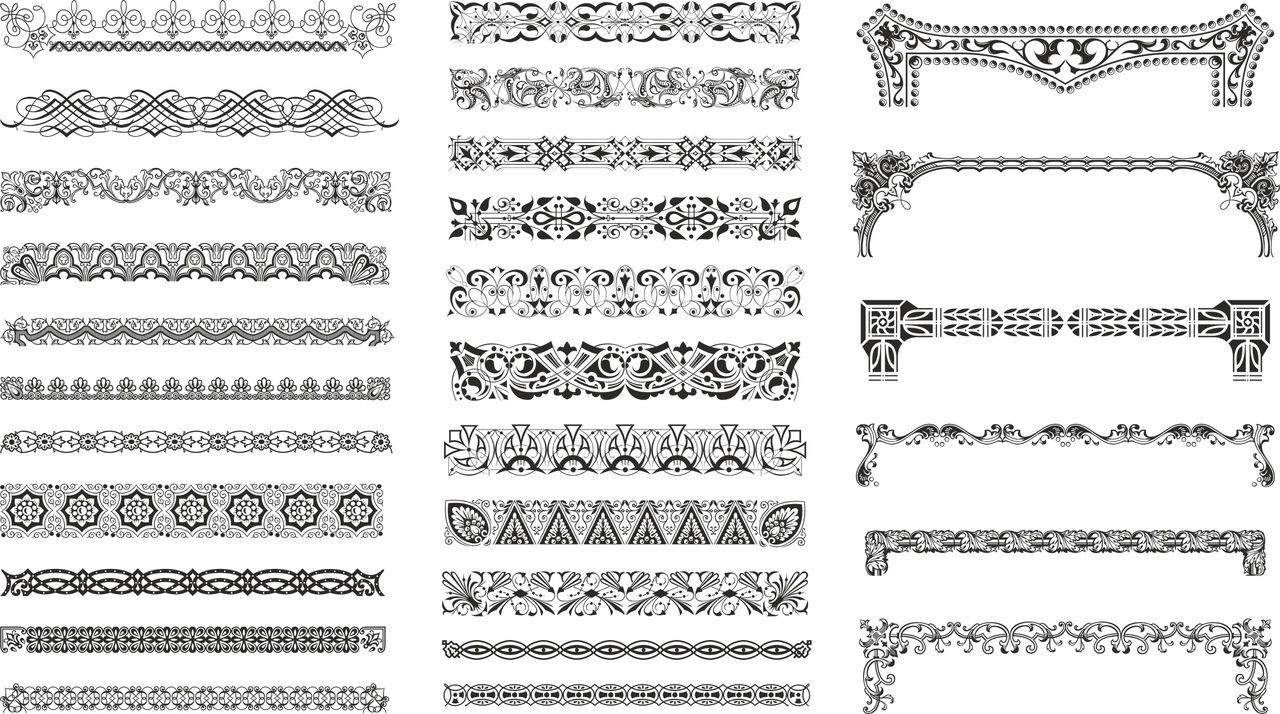Detail Vector Frame Cdr Nomer 4