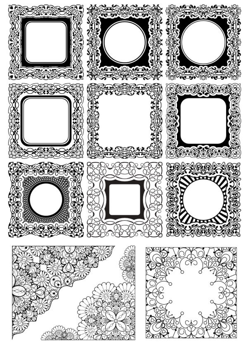 Detail Vector Frame Cdr Nomer 35