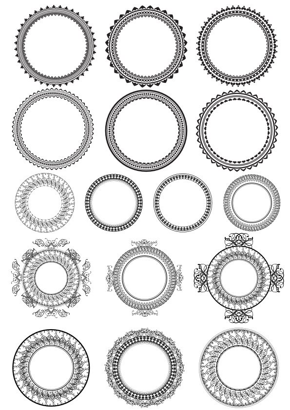 Detail Vector Frame Cdr Nomer 49