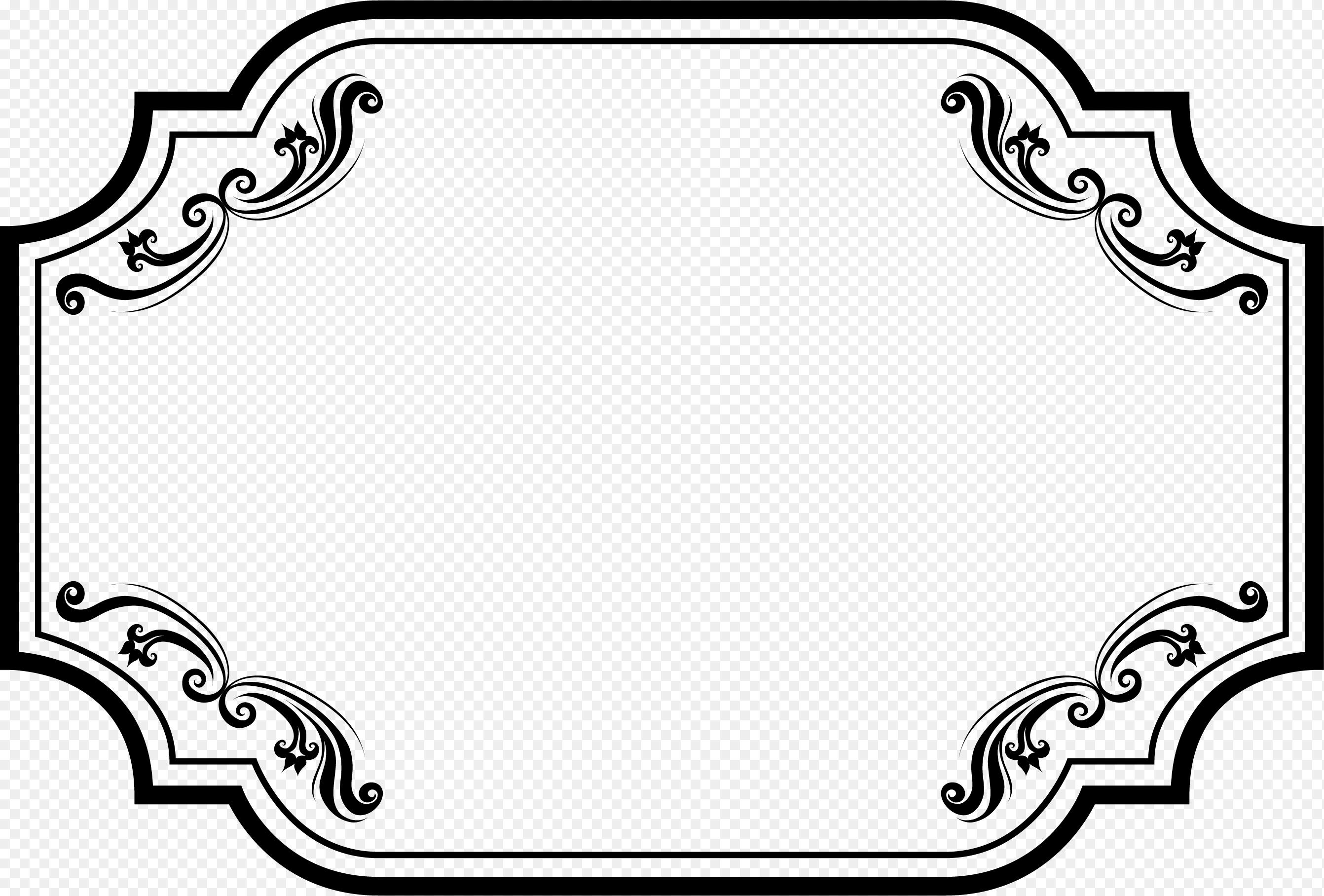 Detail Vector Frame Vintage Png Nomer 11