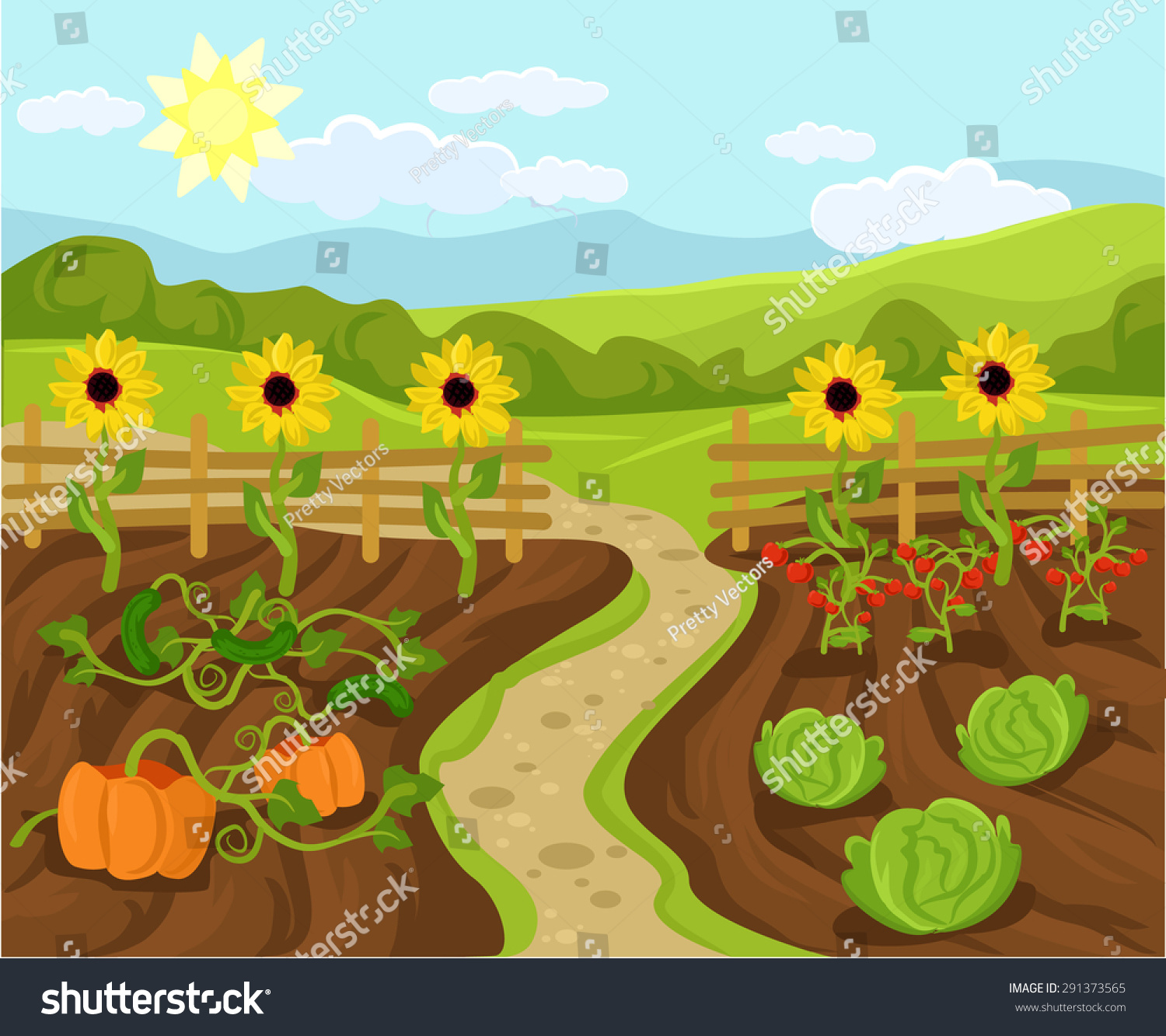 Detail Vector Garden Nomer 21