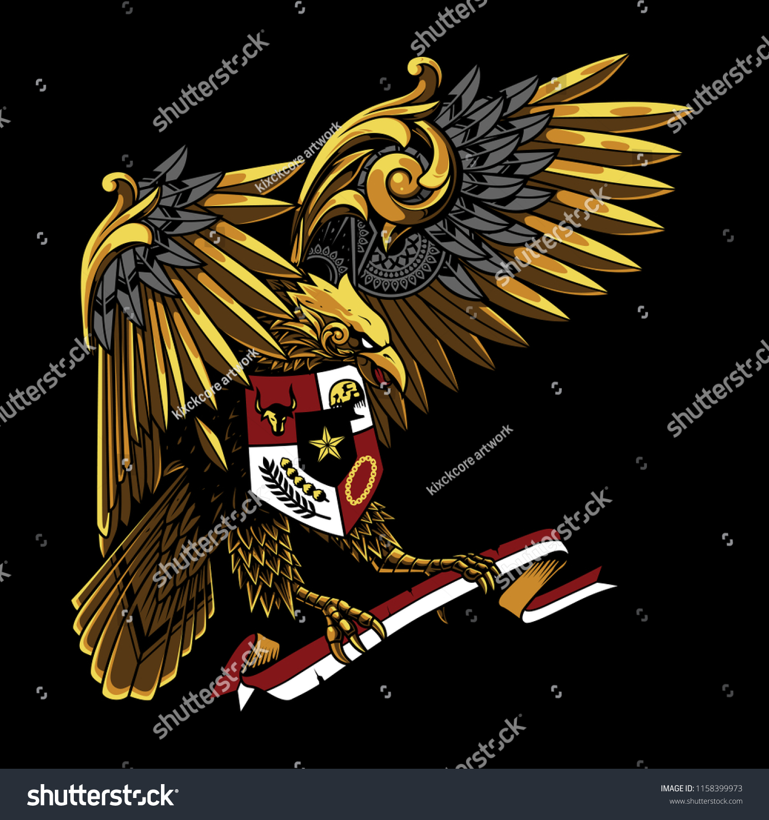 Detail Vector Garuda Nomer 16