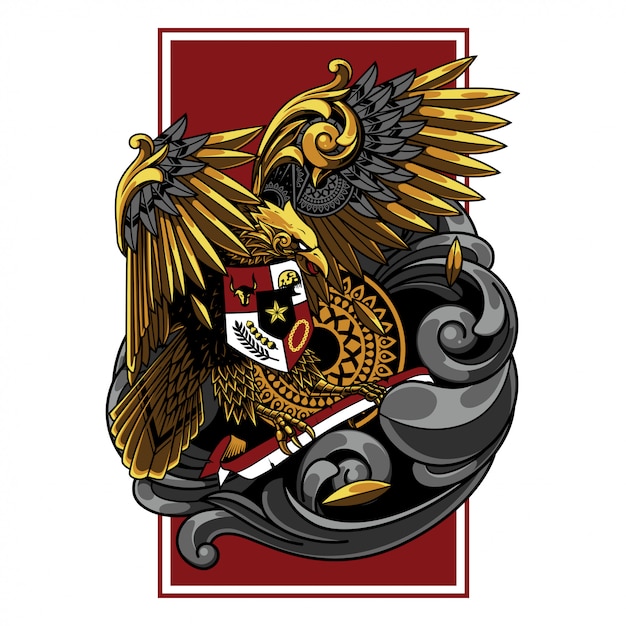 Detail Vector Garuda Nomer 28