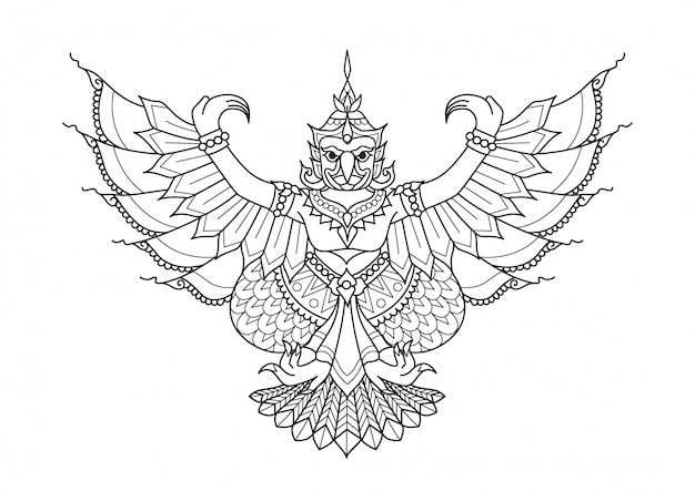 Detail Vector Garuda Nomer 35