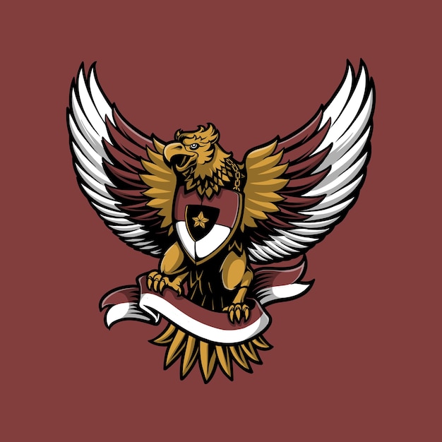 Detail Vector Garuda Nomer 45