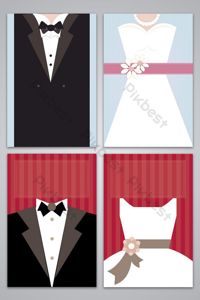 Detail Vector Gaun Pengantin Nomer 2