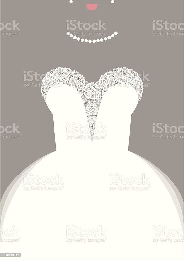 Detail Vector Gaun Pengantin Nomer 23