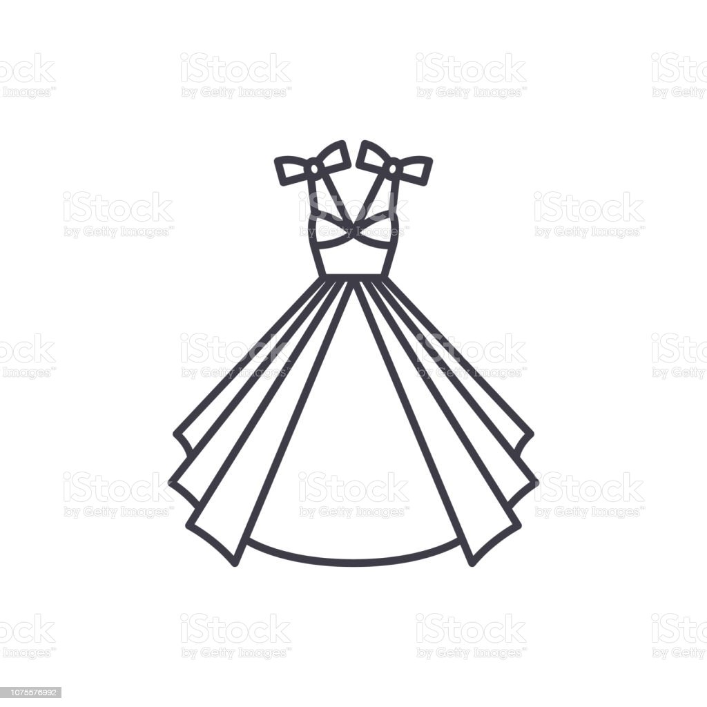 Detail Vector Gaun Pengantin Nomer 34