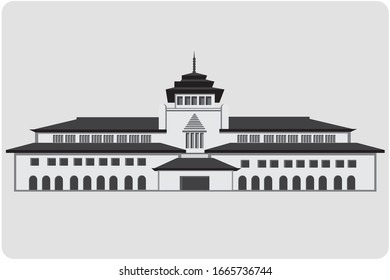 Detail Vector Gedung Nomer 54