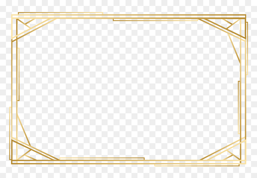 Detail Vector Gold Frame Png Nomer 42