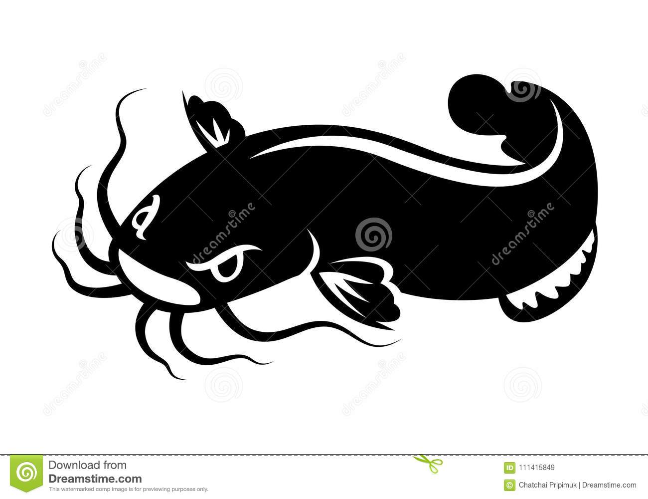 Detail Vector Ikan Lele Nomer 3