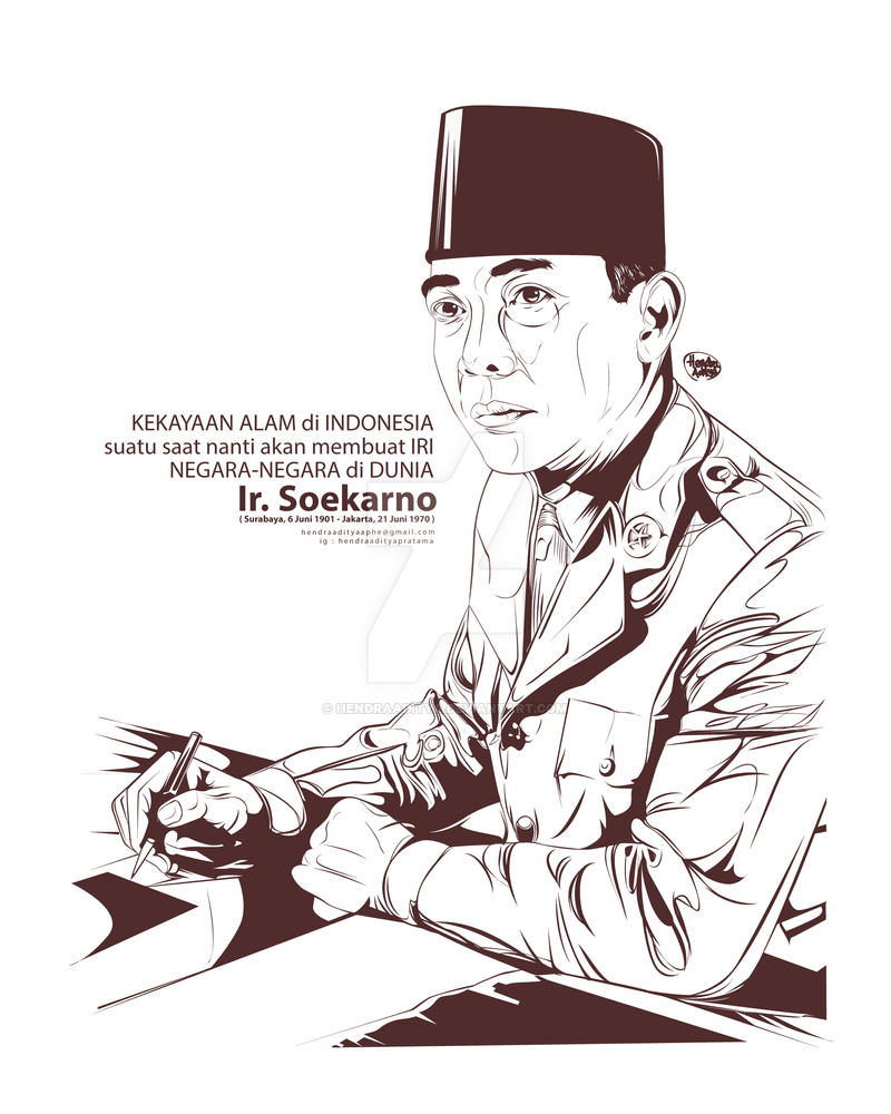 Detail Vector Ir Soekarno Nomer 19