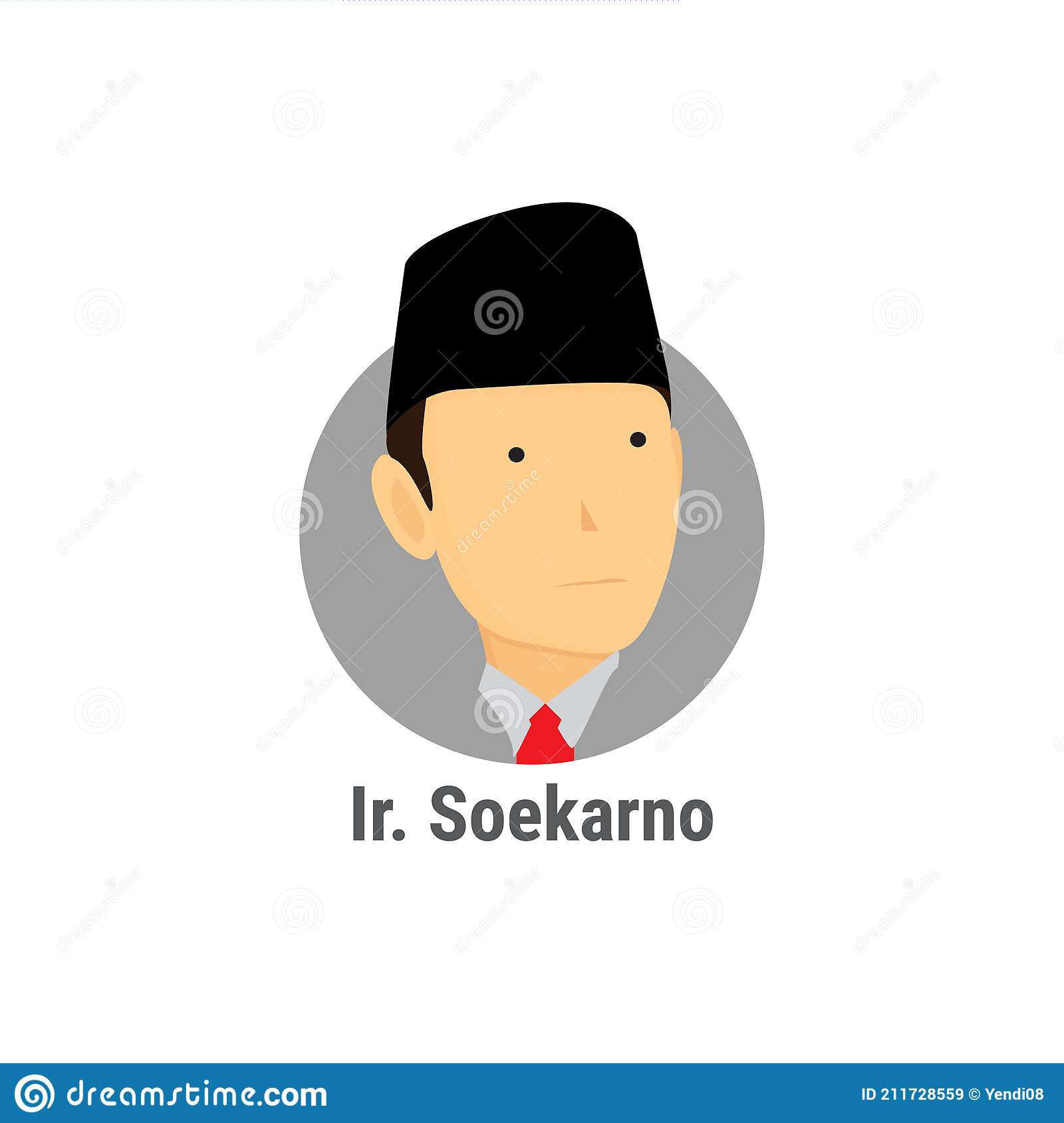 Detail Vector Ir Soekarno Nomer 30