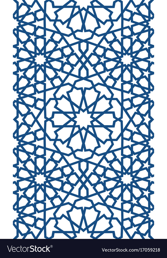 Detail Vector Islamic Blue Nomer 14
