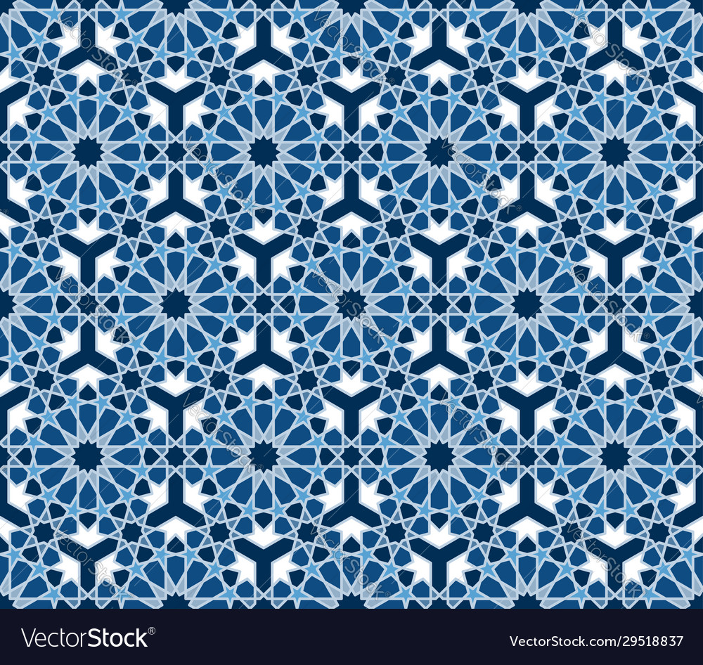 Detail Vector Islamic Blue Nomer 29