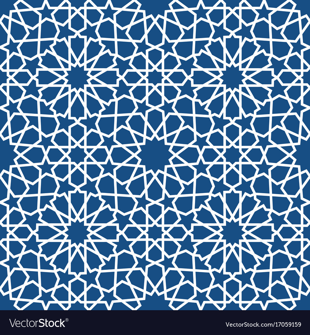 Detail Vector Islamic Blue Nomer 50