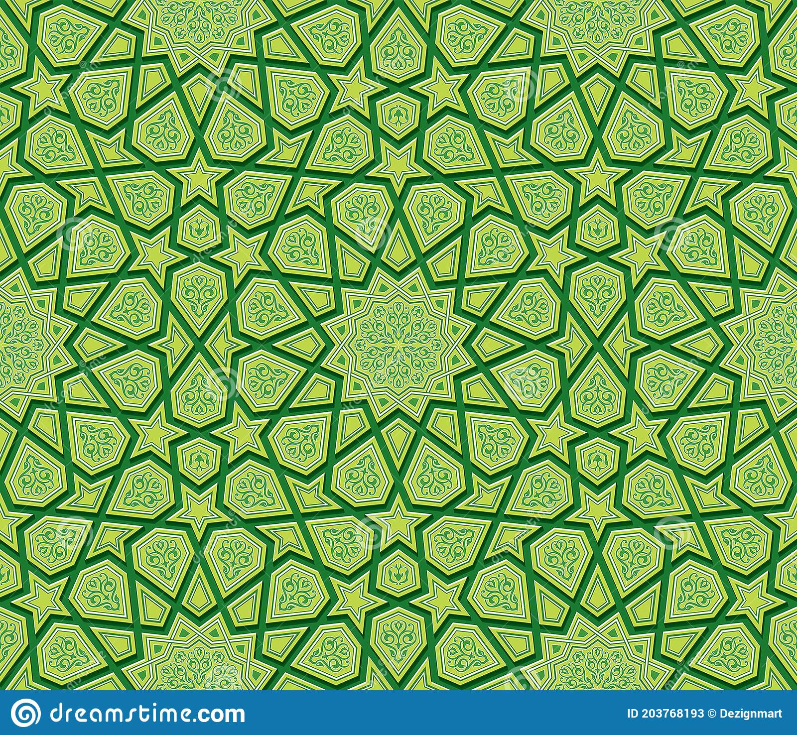 Detail Vector Islamic Hijau Nomer 30