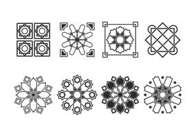 Detail Vector Islamic Ornament Nomer 2