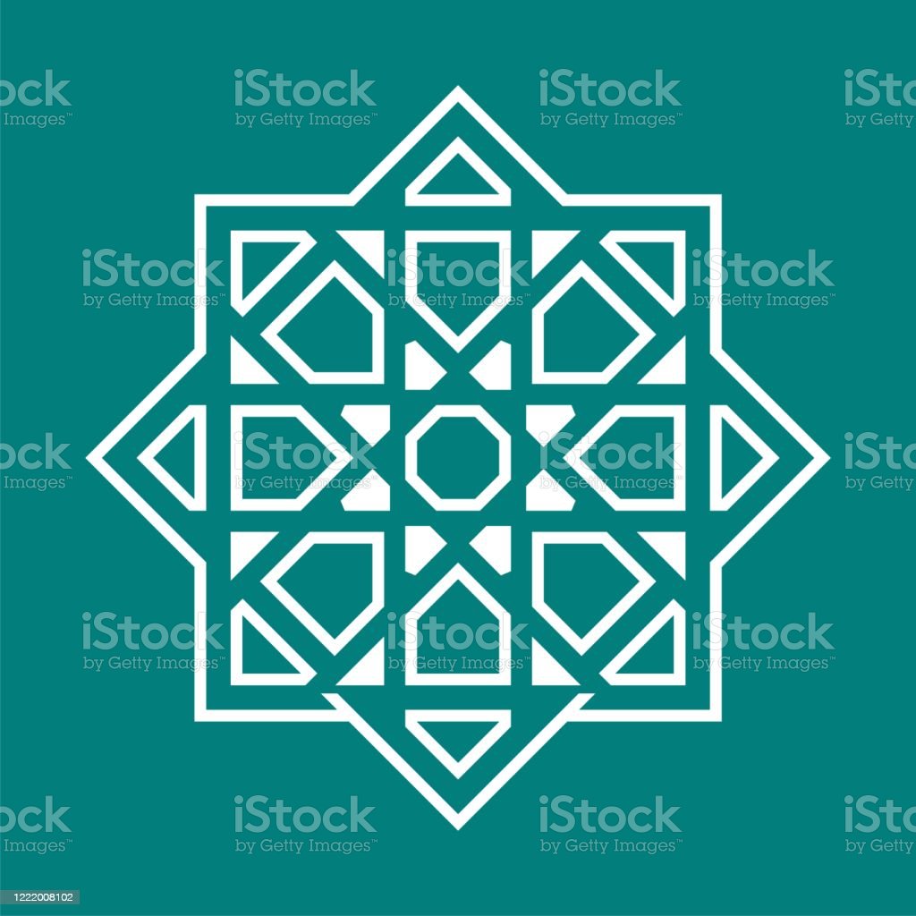 Detail Vector Islamic Ornament Nomer 17