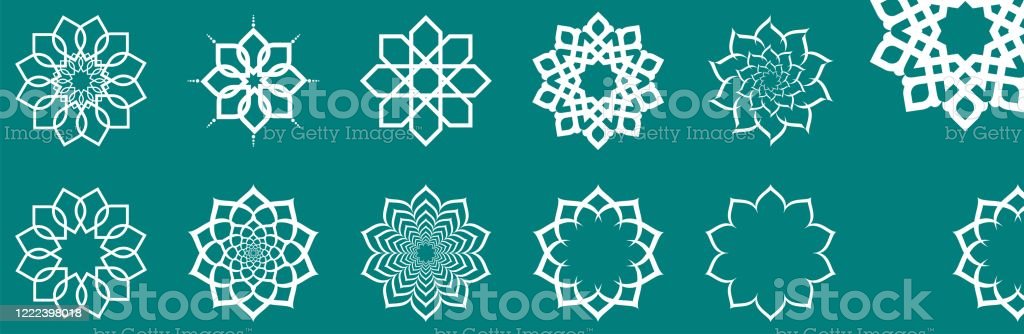 Detail Vector Islamic Ornament Nomer 30