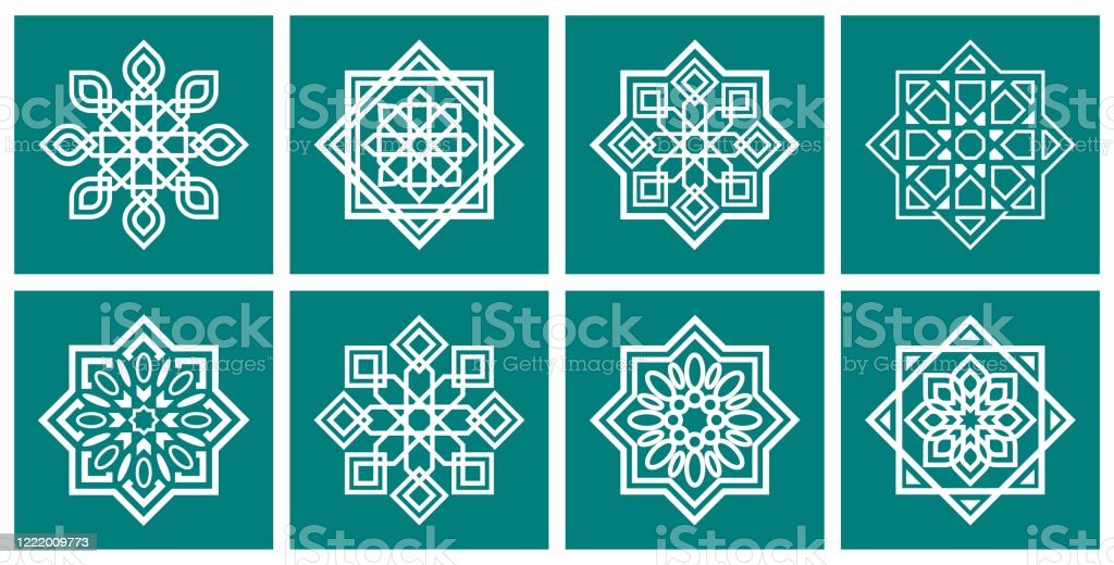 Detail Vector Islamic Ornament Nomer 7