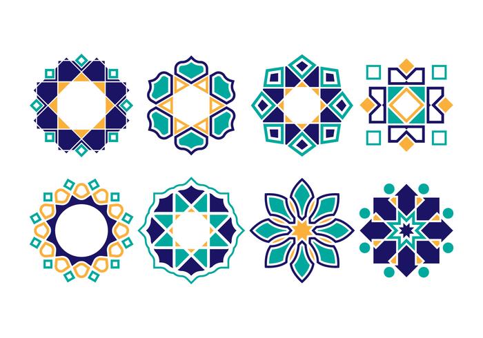 Detail Vector Islamic Ornament Nomer 9