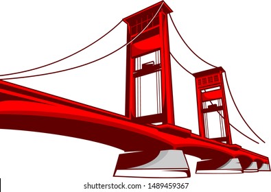 Vector Jembatan Ampera - KibrisPDR